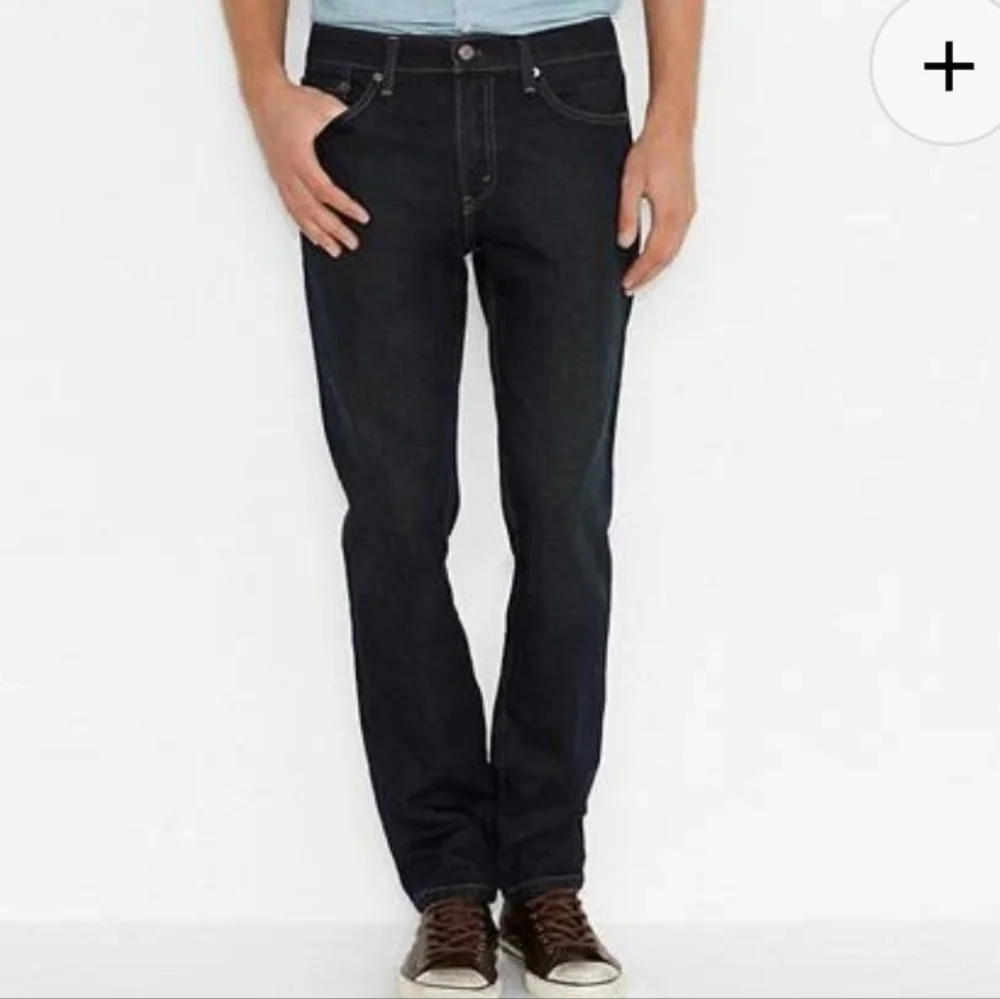 Levis Men's 511 Slim Fit‎ Jeans Size 34 Waist 34 Length Clean Dark Wash